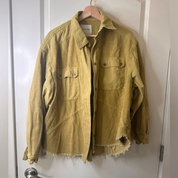 😍Oversize Crop Shacket  Small - Picture 2 of 7